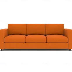 3-Seat Sofa Cover 100% Cotton Solid Color Quilted Slipcovers VIMcover LITB PRIME cover