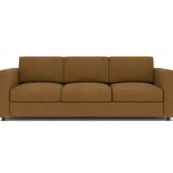 3-Seat Sofa Cover 100% Cotton Solid Color Quilted Slipcovers VIMcover LITB PRIME cover