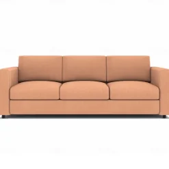 3-Seat Sofa Cover 100% Cotton Solid Color Quilted Slipcovers VIMcover LITB PRIME cover