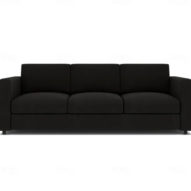 3-Seat Sofa Cover 100% Cotton Solid Color Quilted Slipcovers VIMcover LITB PRIME cover