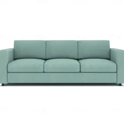 3-Seat Sofa Cover 100% Cotton Solid Color Quilted Slipcovers VIMcover LITB PRIME cover