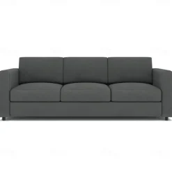 3-Seat Sofa Cover 100% Cotton Solid Color Quilted Slipcovers VIMcover LITB PRIME cover