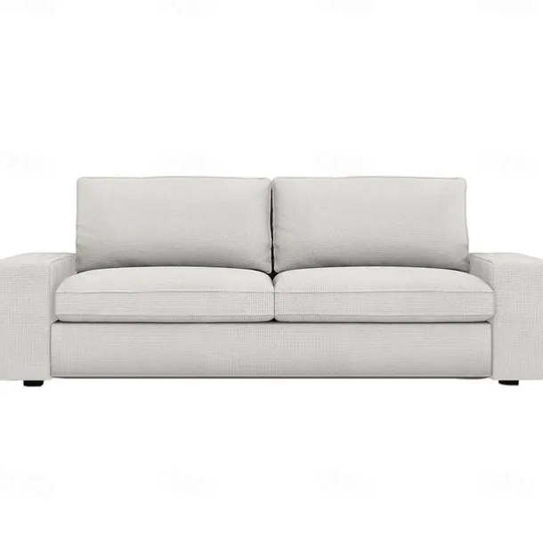 3-Seater Sofa Cover of Solid Color Slipcovers KIVcover LITB PRIME cover