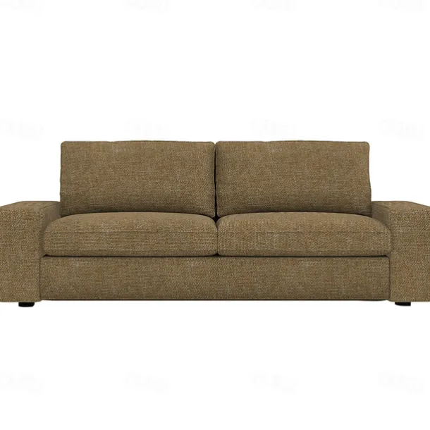 3-Seater Sofa Cover of Solid Color Slipcovers KIVcover LITB PRIME cover