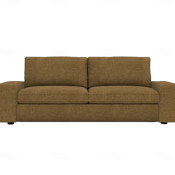 3-Seater Sofa Cover of Solid Color Slipcovers KIVcover LITB PRIME cover