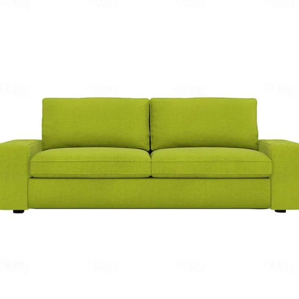 3-Seater Sofa Cover of Solid Color Slipcovers KIVcover LITB PRIME cover