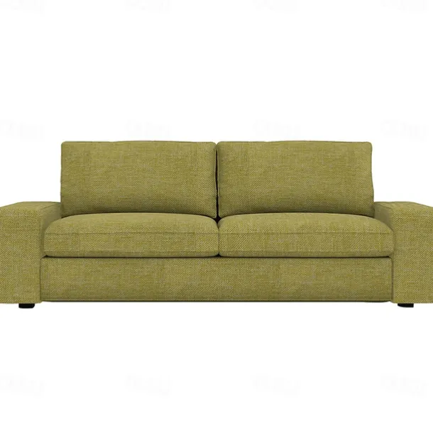 3-Seater Sofa Cover of Solid Color Slipcovers KIVcover LITB PRIME cover