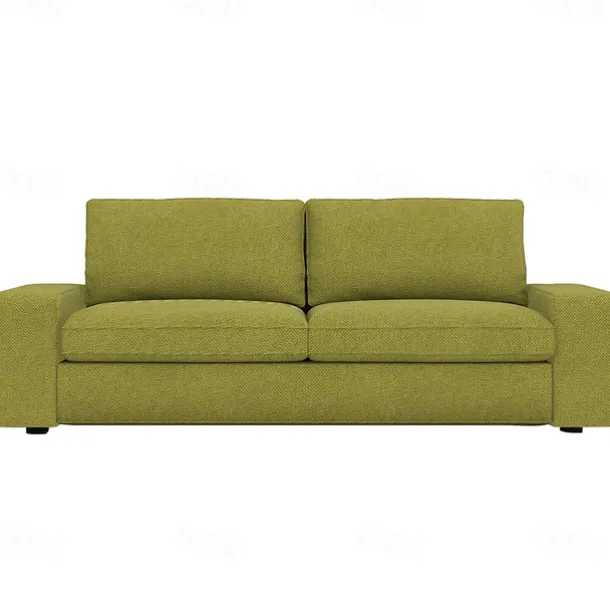 3-Seater Sofa Cover of Solid Color Slipcovers KIVcover LITB PRIME cover