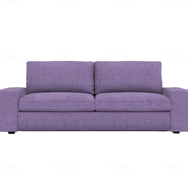 3-Seater Sofa Cover of Solid Color Slipcovers KIVcover LITB PRIME cover