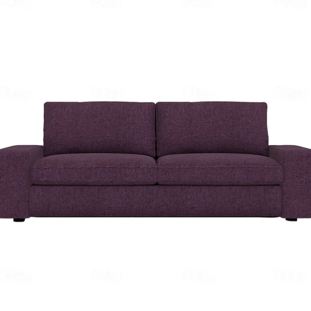 3-Seater Sofa Cover of Solid Color Slipcovers KIVcover LITB PRIME cover