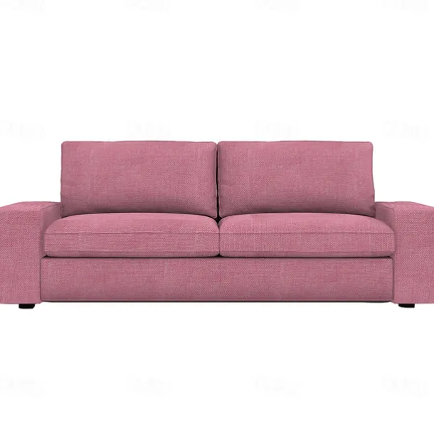 3-Seater Sofa Cover of Solid Color Slipcovers KIVcover LITB PRIME cover