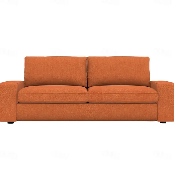 3-Seater Sofa Cover of Solid Color Slipcovers KIVcover LITB PRIME cover