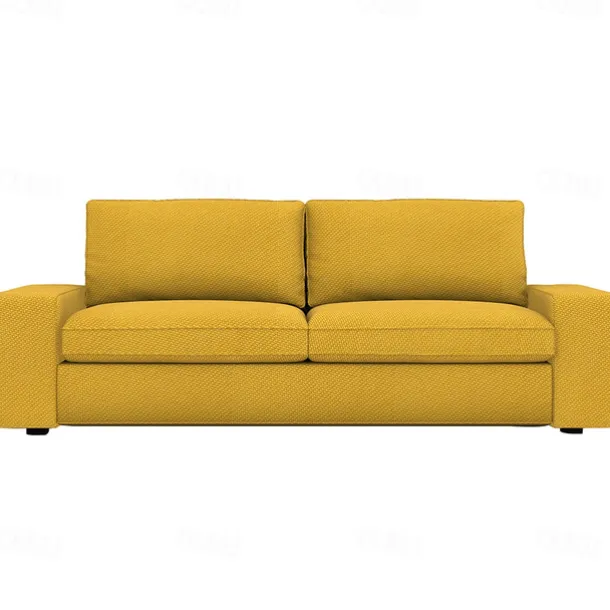 3-Seater Sofa Cover of Solid Color Slipcovers KIVcover LITB PRIME cover