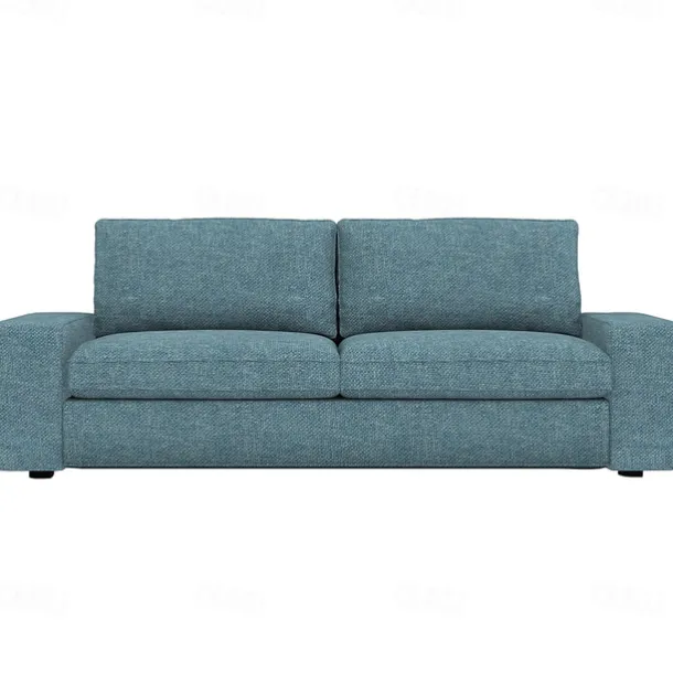 3-Seater Sofa Cover of Solid Color Slipcovers KIVcover LITB PRIME cover