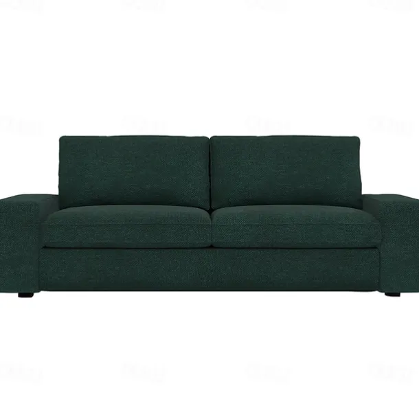 3-Seater Sofa Cover of Solid Color Slipcovers KIVcover LITB PRIME cover