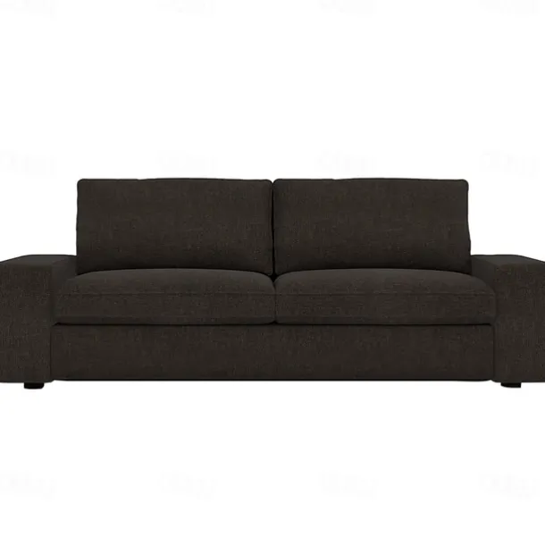 3-Seater Sofa Cover of Solid Color Slipcovers KIVcover LITB PRIME cover