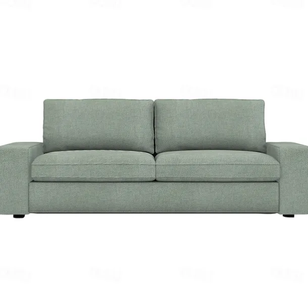 3-Seater Sofa Cover of Solid Color Slipcovers KIVcover LITB PRIME cover