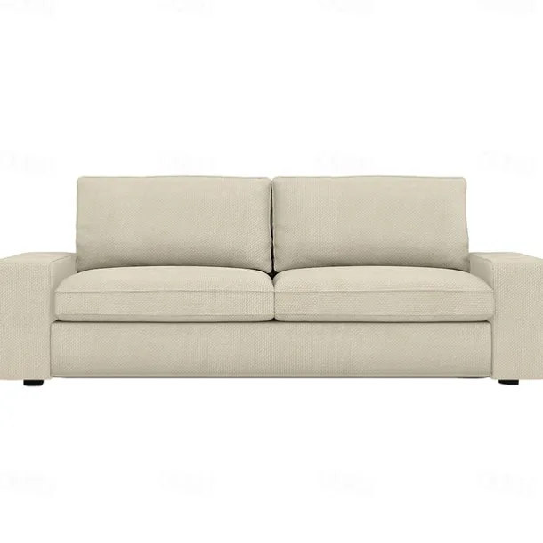 3-Seater Sofa Cover of Solid Color Slipcovers KIVcover LITB PRIME cover