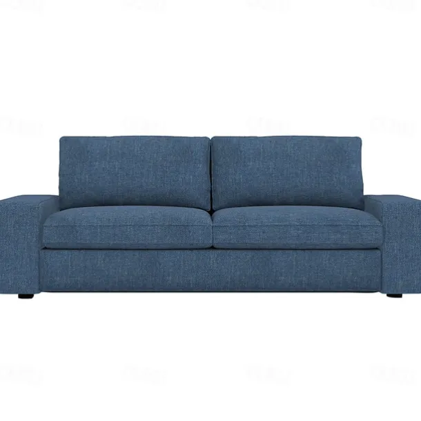 3-Seater Sofa Cover of Solid Color Slipcovers KIVcover LITB PRIME cover