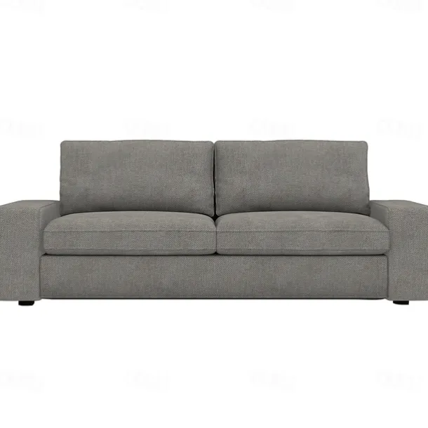 3-Seater Sofa Cover of Solid Color Slipcovers KIVcover LITB PRIME cover