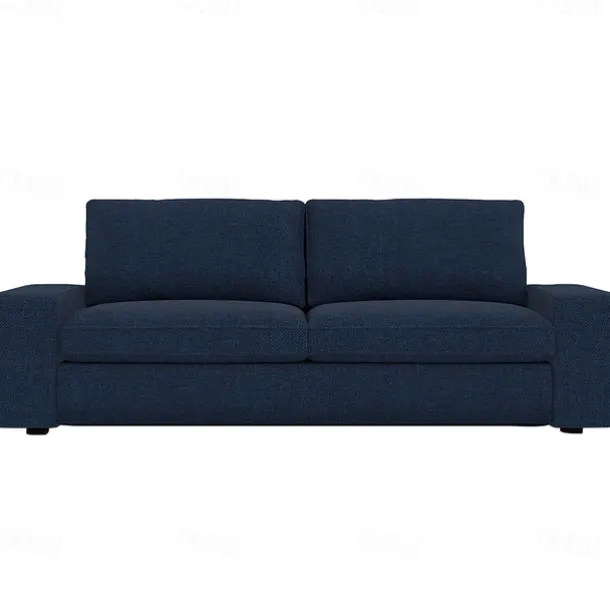 3-Seater Sofa Cover of Solid Color Slipcovers KIVcover LITB PRIME cover