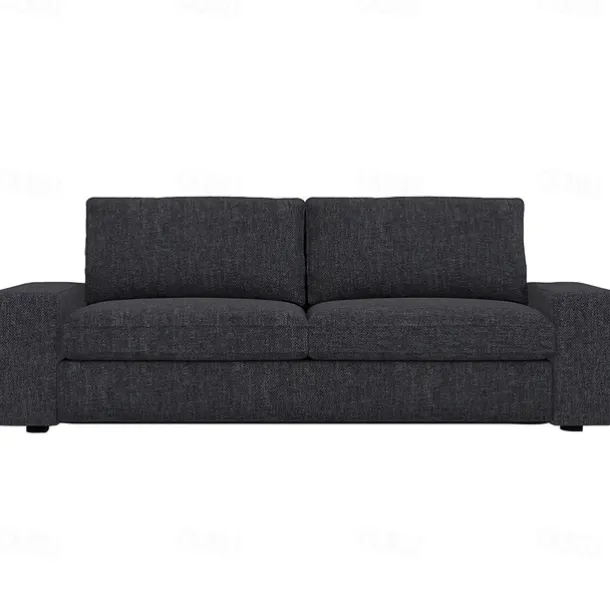 3-Seater Sofa Cover of Solid Color Slipcovers KIVcover LITB PRIME cover