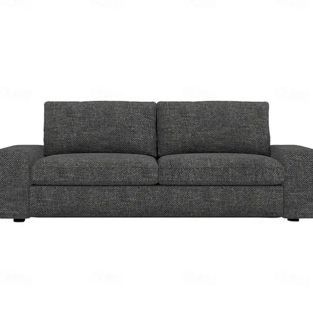 3-Seater Sofa Cover of Solid Color Slipcovers KIVcover LITB PRIME cover