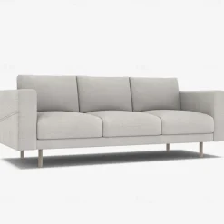 3-Seater Sofa Cover Solid Color Slipcovers NORSBcover LITB PRIME cover