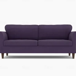 2seater Velvet Sofa Cover Solid Color Quilted Velvet Slipcovers EKHOLMAcover LITB PRIME cover