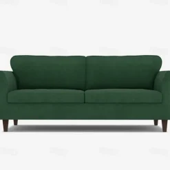 2seater Velvet Sofa Cover Solid Color Quilted Velvet Slipcovers EKHOLMAcover LITB PRIME cover