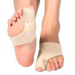 Sebs Foot Protector Foot Care Hallux Valgus Corrector High Elastic Day and Night Toe Splitter Foot Cover with Silicone