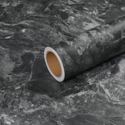Self Adhesive Marble Wallpaper Waterproof Oil Proof Thickened Matte Surface Kitchen Decoration Refurbished Sticker Furniture Protection Film 3 Meters