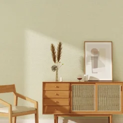 Self Adhesive PVC Waterproof Oil-Proof Burlap Texture Wallpaper Contact Paper Wall Bathroom Kitchen Furniture Renovation Wall Sticker 300*60cm