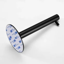 Self-adhesive Toilet Paper Holder SUS304 Stainless Steel Roller Paper Matte Black Storage Rack Tissue Roll Hanger Bathroom Paper Towel Dispenser Office Toilet Paper Holder