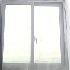 Self-Adhesive White Mosquito-Proof Window Screen/Diy Mosquito-Proof Window Screen/Screen Invisible Simple Screen With Velcro