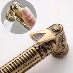 Self-Cleaning Bidet Antique Copper Single Hole Brushed Chrome