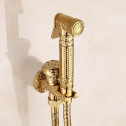 Self-Cleaning Bidet Antique Copper Single Hole Brushed Chrome