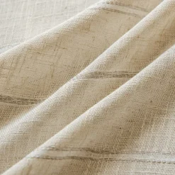 Semi Transparent Screen Curtain One Panel Modern Minimalist Style With Thickened Hemp Cotton Window Screen Living Room Bedroom Dining Room Study Room