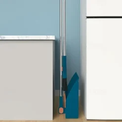 1set/2pcs Broom And Dustpan Set For Home, Upright Dustpan And Broom Combo Set, Sweeping Office Kitchen Wood Floor Pet Hair, Cleaning Supplies For Indoor Housewarming Gift