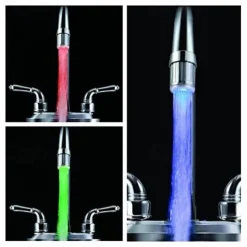 Seven Color Temperature Control Sensor LED Faucet Lamp