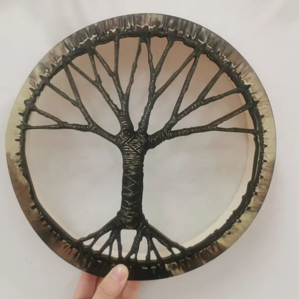 Shaman Drum Tree of Life Siberian Shaman Drum Decorative Music Lover Frame Drum Craft