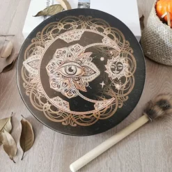 Shaman Drum Tree of Life Siberian Shaman Drum Decorative Music Lover Frame Drum Craft