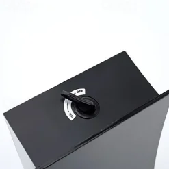 Shampoo Dispenser for Shower,Wall Mount Soap/Shampoo/Lotion Shower Dispenser System Cool Matte Black Constraction ABS 1pc Wall Mounted Push Button Handwash Machine 450ml