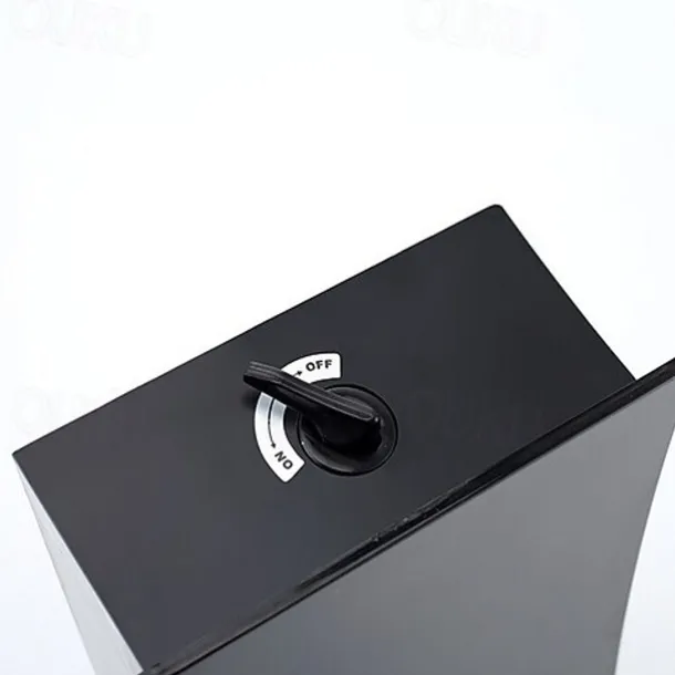 Shampoo Dispenser for Shower,Wall Mount Soap/Shampoo/Lotion Shower Dispenser System Cool Matte Black Constraction ABS 1pc Wall Mounted Push Button Handwash Machine 450ml