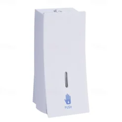 Shampoo Dispenser for Shower,Wall Mount Soap/Shampoo/Lotion Shower Dispenser System Cool Matte Black Constraction ABS 1pc Wall Mounted Push Button Handwash Machine 450ml