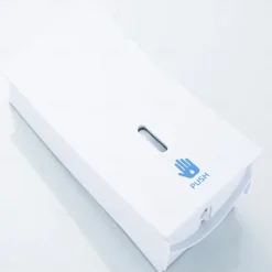 Shampoo Dispenser for Shower,Wall Mount Soap/Shampoo/Lotion Shower Dispenser System Cool Matte Black Constraction ABS 1pc Wall Mounted Push Button Handwash Machine 450ml