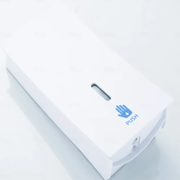 Shampoo Dispenser for Shower,Wall Mount Soap/Shampoo/Lotion Shower Dispenser System Cool Matte Black Constraction ABS 1pc Wall Mounted Push Button Handwash Machine 450ml