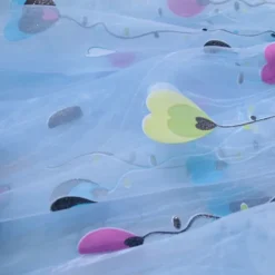 Sheer Curtains White Window Curtains Farmhouse For Living Room Bedroom,Voile Curtain Outdoor Vintage Rod Pocket Curtain Drapes 1 Panel