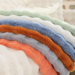 Sherpa Sofa Cover Sofa Seat Mat Plush Slipcover Sectional Couch Covers,Furniture Protector Anti-Slip Couch Covers for Dogs Cats Kids(Sold by Piece/Not All Set)