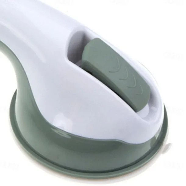 Shower Anti-Slip Grab Bar,Bathroom Strong Vacuum Suction Cup Handle Anti-slip Support Helping Grab Bar for elderly Safety Handrail Bath Shower Grab Bar